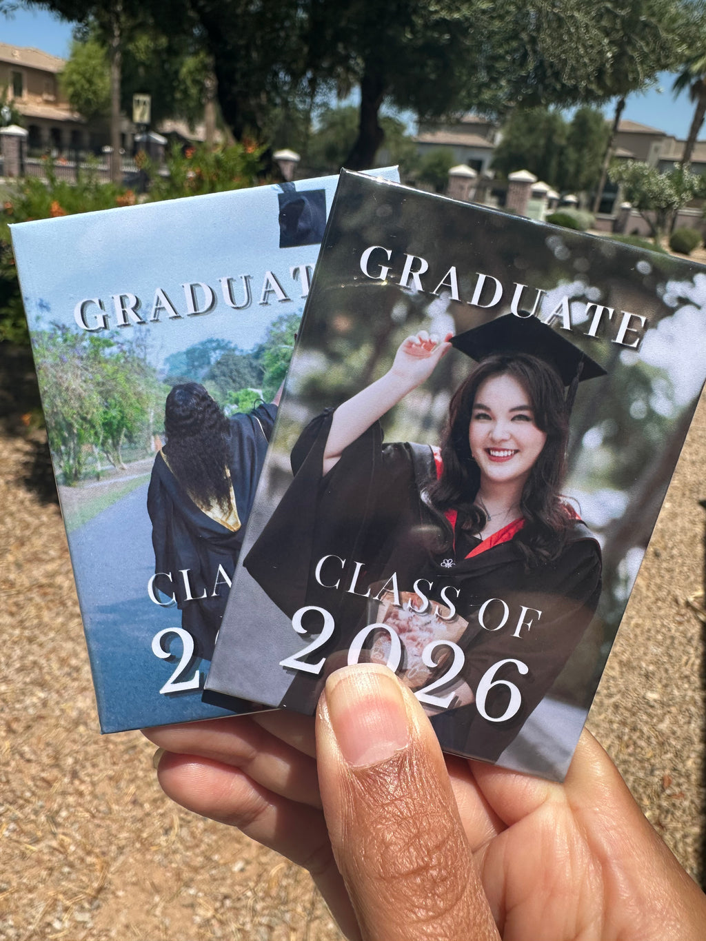 Custom Graduation Photo Magnet | Personalized Grad Keepsake