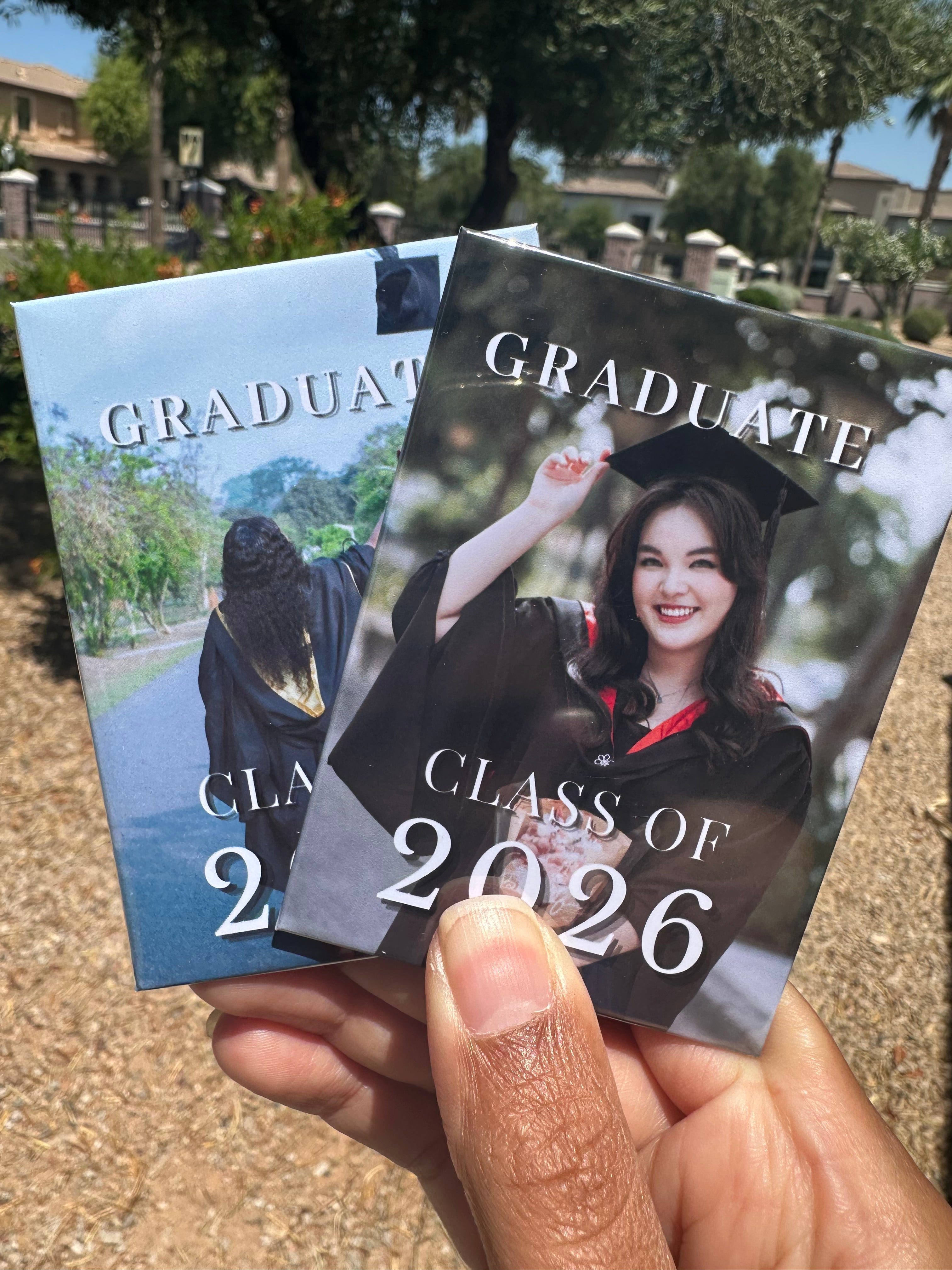 Custom Graduation Photo Magnet | Personalized Grad Keepsake