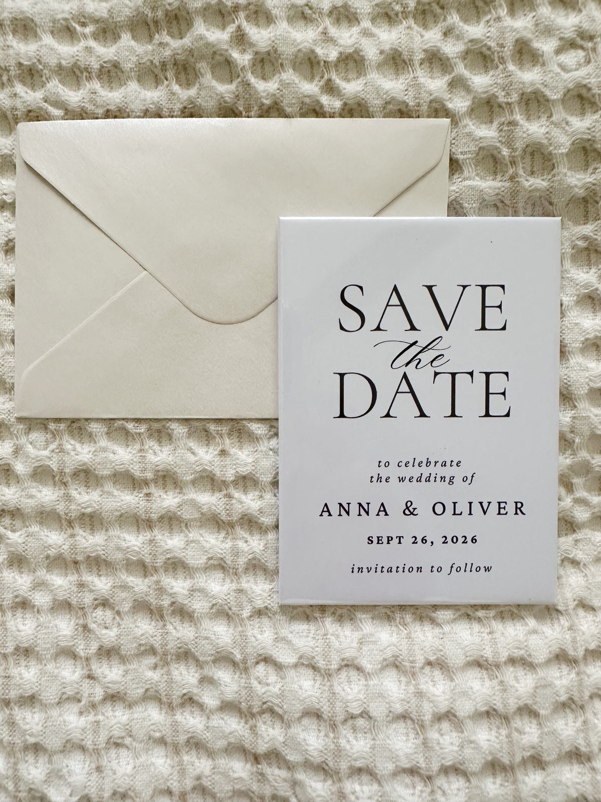 Custom Save the Date Magnets