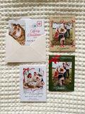 Personalized Christmas Card Magnets | Holiday Photo Cards